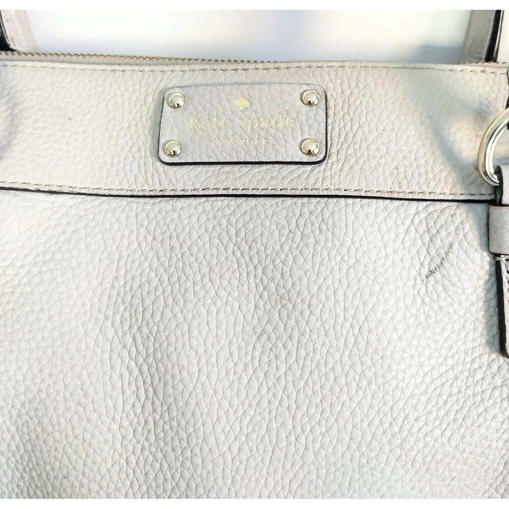 Kate Spade New York Putty Color Large Shoulder Bag 14.5
